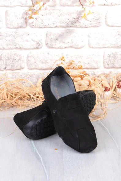 Mehmet Mete 42323 Nubuk Comfort Rahat Esnek Hakiki Deri Erkek Ayakkabı - Resim 5