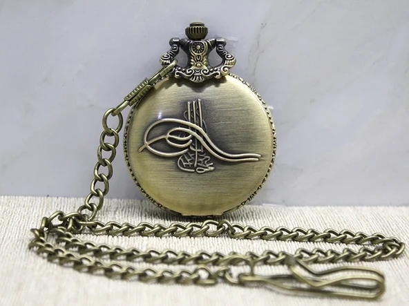 Osmanlı Tuğralı Köstekli Saat Alk3981 ürün görseli