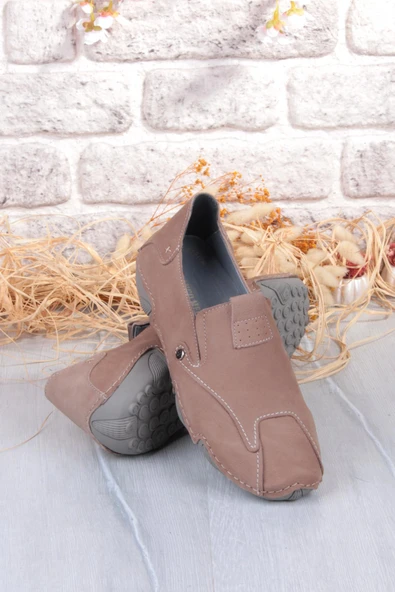 Mehmet Mete 42323 Nubuk Comfort Rahat Esnek Hakiki Deri Erkek Ayakkabı - Resim 11