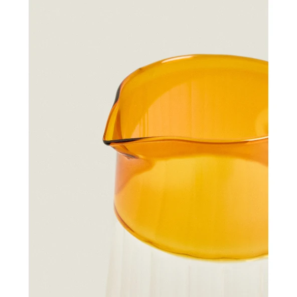 Turuncu Detaylı Cam Sürahi 1600 ml ürün görseli