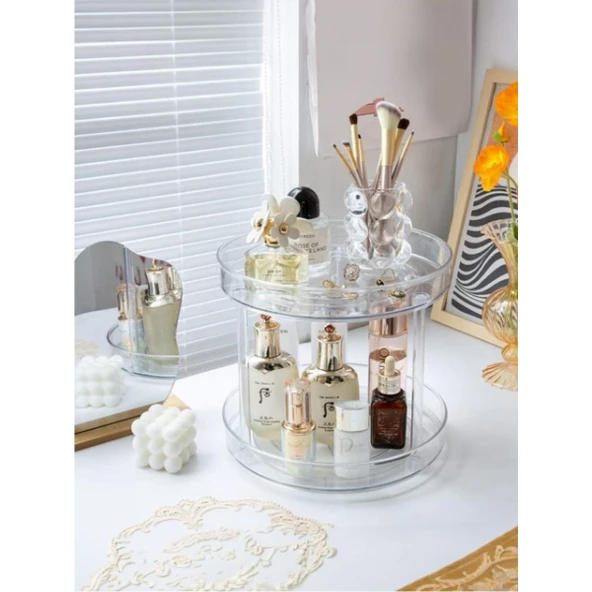 Çok Amaçlı Dönebilen 2 Katlı Organizer - Resim 3