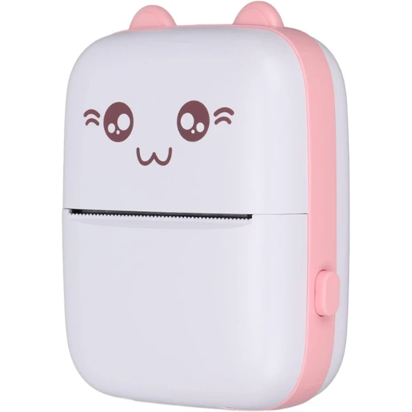 Sevimli Mini Taşınabilir Yazıcı Printer - Resim 2