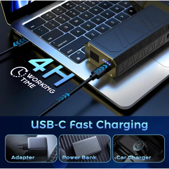 Taşınabilir Kompakt Jet Fan - Resim 3