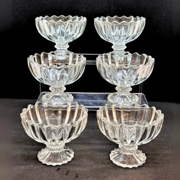 6'lı Kristal Çerezlik Seti ürün görseli 1