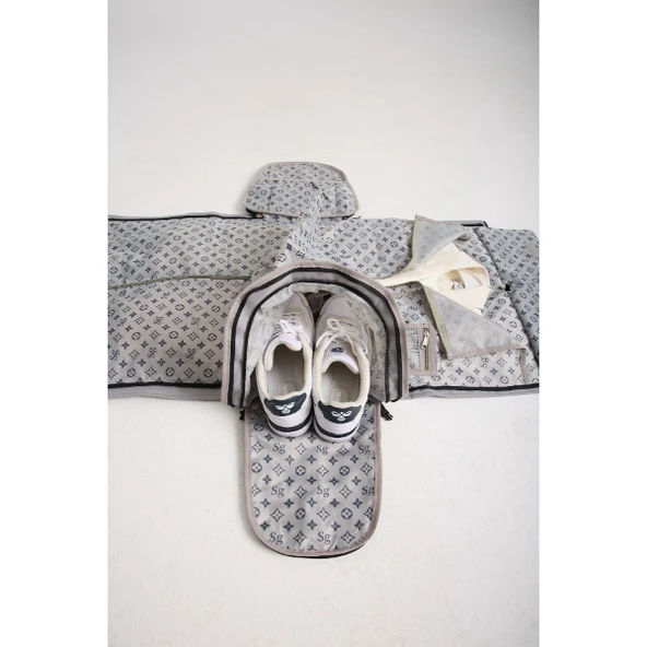 Pratik Elbise Kılıfı Seyahat Çantası - Resim 3