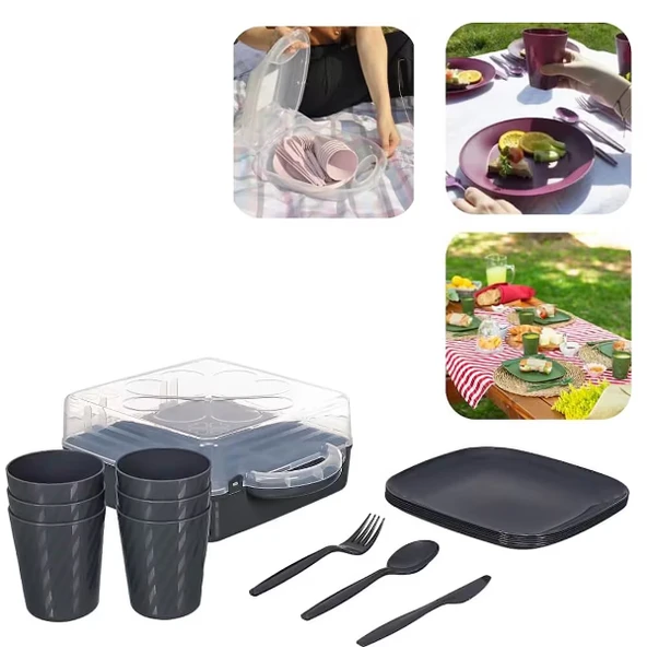 6 Kişilik Piknik Seti ürün görseli 1