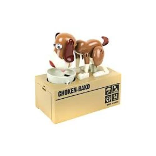 Para Yiyen Köpek Kumbara - Resim 3