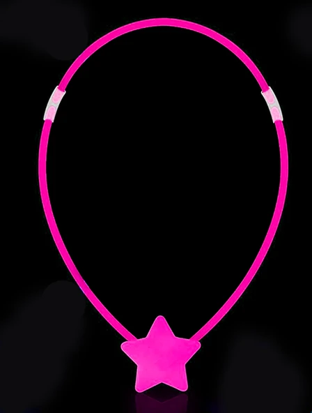 Glow Stick Yıldız Kolye ürün görseli 1