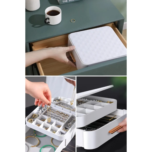 Aynalı Takı Organizeri ürün görseli 1