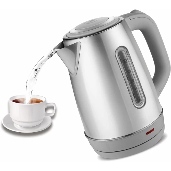 Crown CRW-7211 Paslanmaz Çelik Kettle - Resim 2