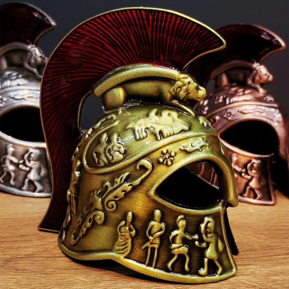 Metal Dekoratif Şövalye Miğferi ürün görseli 1