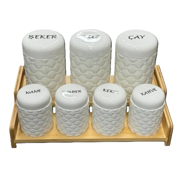 7'li Standlı Baharat Seti ürün görseli 1