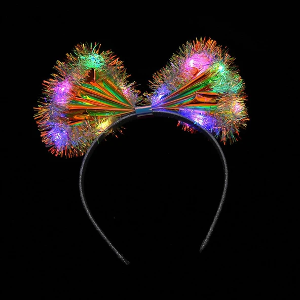 Fiyonk Gece Tacı Fiber Işıklı Ledli - Resim 4