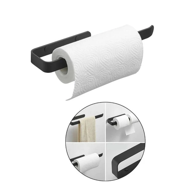 Metal Mat Siyah Havluluk - Resim 2