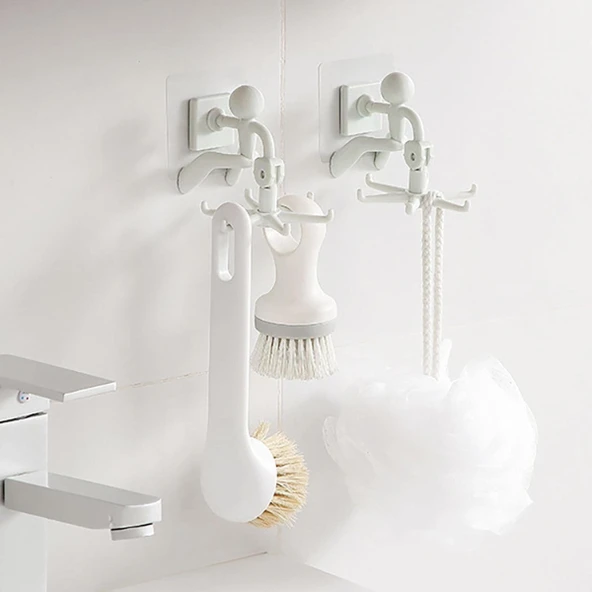 Döner Başlı Rambo Askılık - Resim 3