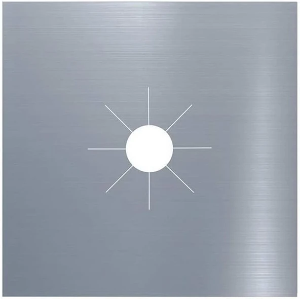 Ocak Koruyucu Alüminyum Ped Seti 5 Adet ürün görseli 1