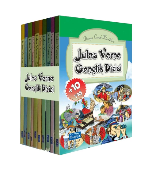 Jules Verne Gençlik Dizisi (10 Kitap Takım) ürün görseli 1