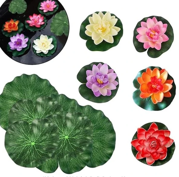 Dekoratif Yapay Lotus Çiçeği - 3