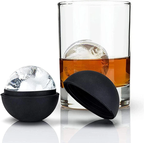 Küre Şeklinde Buz Yapma Kalıbı - Resim 3