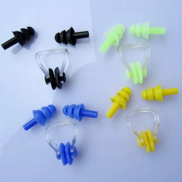 Silikon Su Geçirmez Kulak & Burun Tıkacı - Resim 3