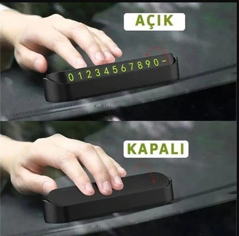 Araç Fosforlu Numaratör Aç-Kapa - Resim 2