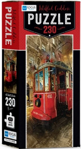 Blue Focus İstiklal Caddesi - Puzzle 230 Parça ürün görseli