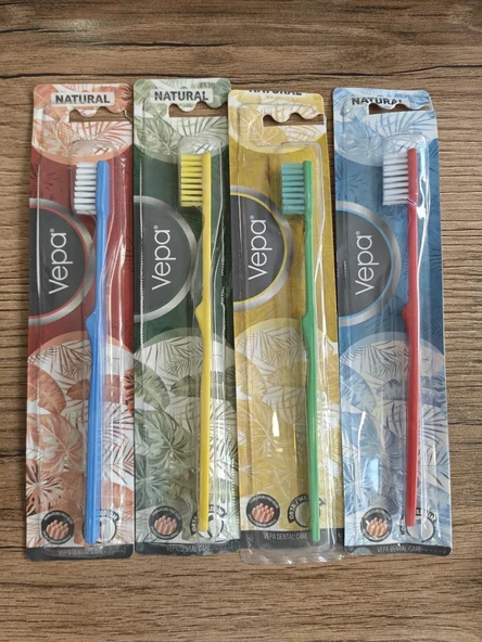 Vepa Naturel Dis Fircasi  4 adet