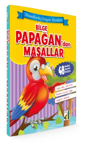 Masallarla Hayat Dersleri - Bilge Papağandan Masallar (Ciltili) ürün görseli 1