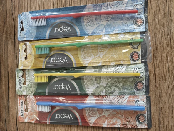 Vepa Naturel Dis Fircasi  4 adet - 3