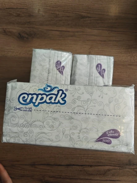 Cafe Lokanta Restoran Tip Araç İçi Orkide Poşet Kağıt Mendil Yatay Peçete Çift Yaprak 3 Paket - 2