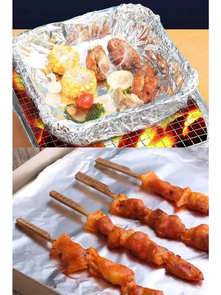 Premium Yemek Için Alüminyum Folyo 25 metre - 3