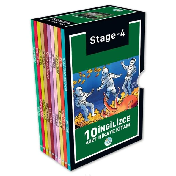 Stage 4 İngilizce Hikaye Seti - 10 Kitap Takım ürün görseli
