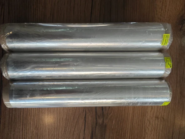Premium Yemek Için Alüminyum Folyo 25 metre 3 adet