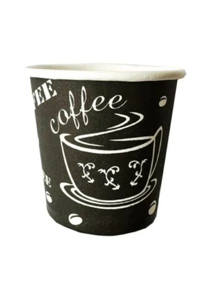 Karton Bardak 2, 5 Oz Kahve Bardağı Türk Kahvesi Bardağı Küçük Bardak Espresso Bardağı 5 paket 250  adet