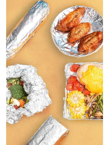Premium Yemek Için Alüminyum Folyo 25 metre - 2