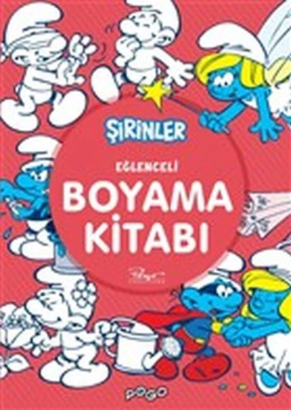 Eğlenceli Boyama Kitabı - Şirinler ürün görseli 1