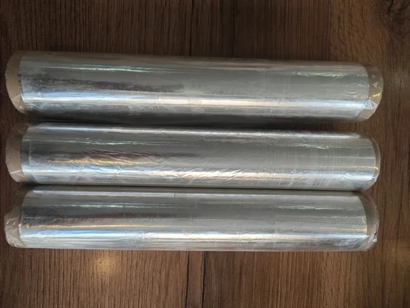 Premium Yemek Için Alüminyum Folyo 25 metre 3 adet - 4