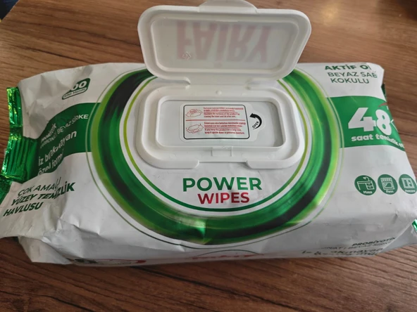 Fairy Power Wipes Yüzey Temizleme Mendili 100 Yaprak | Beyaz Sabun | Beyaz Sirke & Karbonat - 2