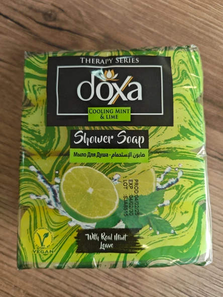 4'lü Rahatlatma Etkili Duş Sabunu - Nane Ve Limonlu - 1 Doxa 4'lü Rahatlatma Etkili Duş Sabunu - Nane Ve Limonlu - 3