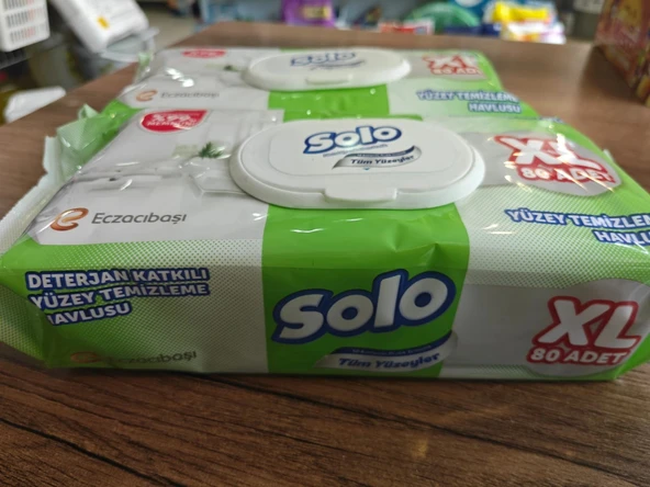 SOLO Original Multi Purpose Çok Amaçlı Temizlik Havlusu ( Büyük Boy ) 80 Li 2 PAKET