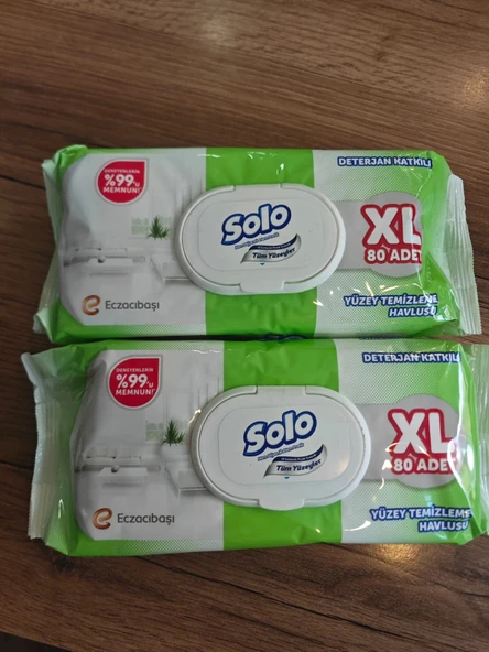 SOLO Original Multi Purpose Çok Amaçlı Temizlik Havlusu ( Büyük Boy ) 80 Li 2 PAKET - 2
