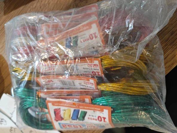 10 Metre Pvc Kaplı Çelik Çamaşır Ipi 4 Adet - 2