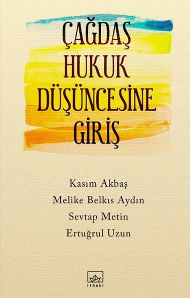 Çağdaş Hukuk Düşüncesine Giriş ürün görseli