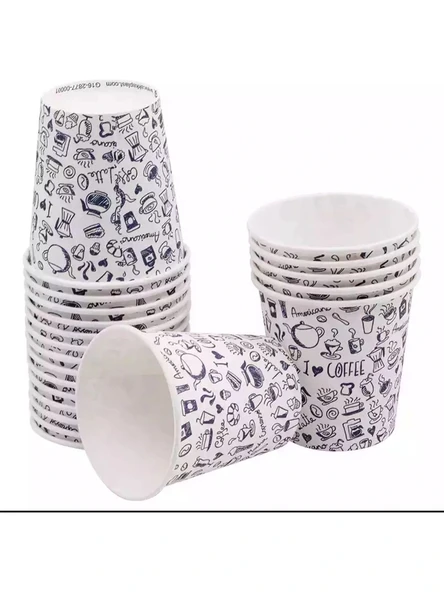 Beyaz 5 Gözlü Tabldot çatal kaşık bardak dügün taziye piknik seti - Resim 6