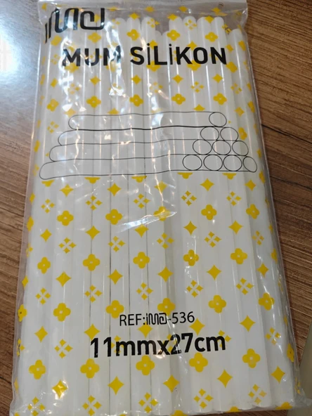 Mum Silikon ŞEFFAF 11 MMX27 CM 5 ADET - 2