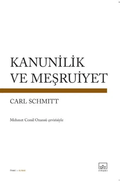Kanunilik ve Meşruiyet ürün görseli