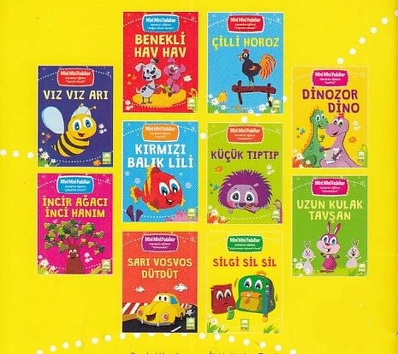Mini Mini Fabllar Dizisi (10 Kitap Takım) ürün görseli