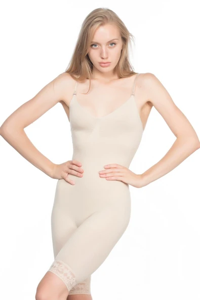 TEN MI Emay 2031 Paçalı Dantelli Boy Korse ürün görseli