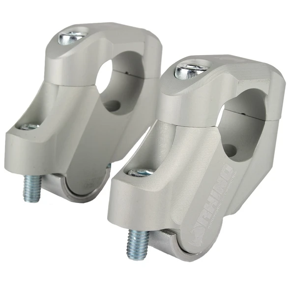 22 mm / 28 mm Style Barback Gidon Yükseltme Mat Gümüş - Resim 2