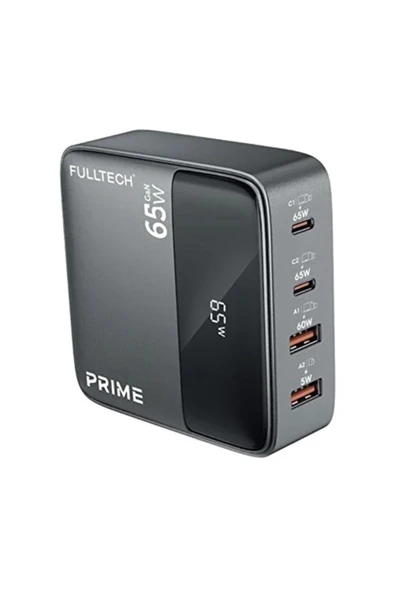 65w Masaüstü 4 Portlu Hızlı Şarj Cihazı İstasyonu 2xusb-a, 2xtype-c Giriş,1,5 Mt. Kablo - 2